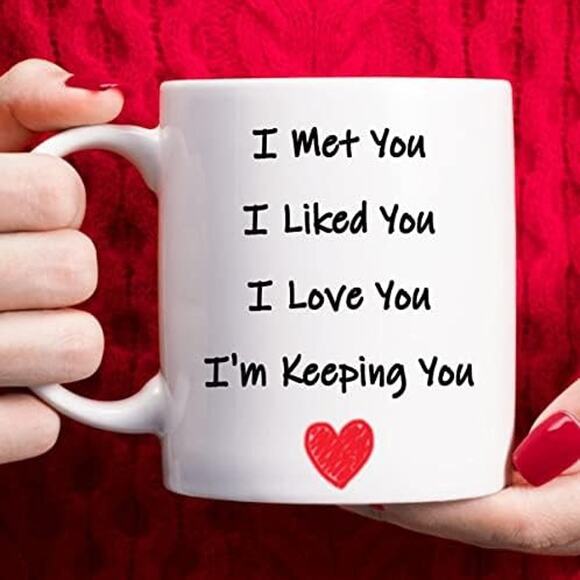 Breezy Valley I Love You Gifts for Her Wife Girlfriend Mug, Valentine's Day Gift - Picture 6 of 6